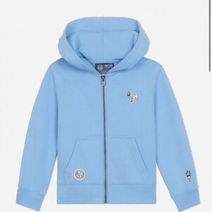 Goat USA Kids Blue Hoodie - Zip